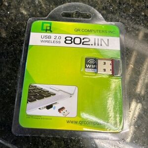 USB 2.0 Wireless Adapter - Black